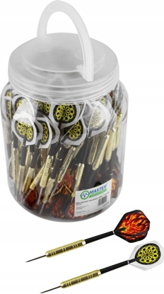 Изображение Master Lotki Rzutki do Gry w Darta MASTER 16 g (100 szt.) z ostrymi kocówkami