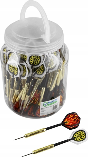 Изображение Master Lotki Rzutki do Gry w Darta MASTER 16 g (100 szt.) z ostrymi kocówkami