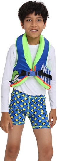 Изображение Master Piankowa Kamizelka do Pywania Asekuracyjna dla Dzieci Niebieska MASTER Eve