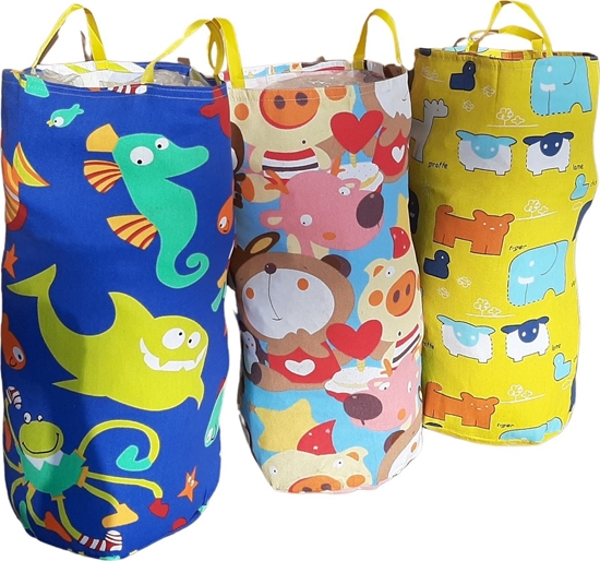 Изображение Master Zestaw Worki do Skakania Gra Zabawa dla Dzieci Zwierzta MASTER 3 sztuki