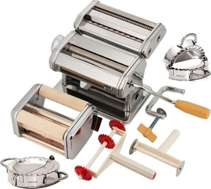 Attēls no Maszynka do makaronu KingHoff 5W1 Do Ciasta, Makaronu, Ravioli I Pierogów (KH-3113-B)