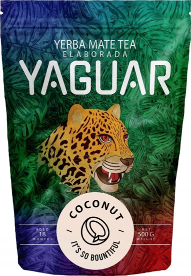 Изображение Mate tea Jaguar Coconut, 500 g