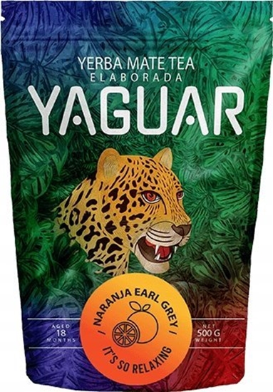 Picture of Mate tea Jaguar Naranja Earl Grey, 0.5 kg