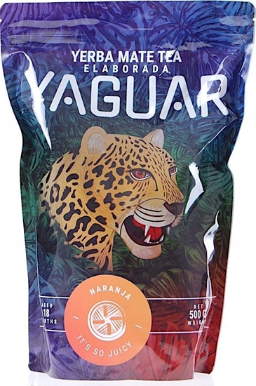 Picture of Mate tea Jaguar Naranja, 500 g