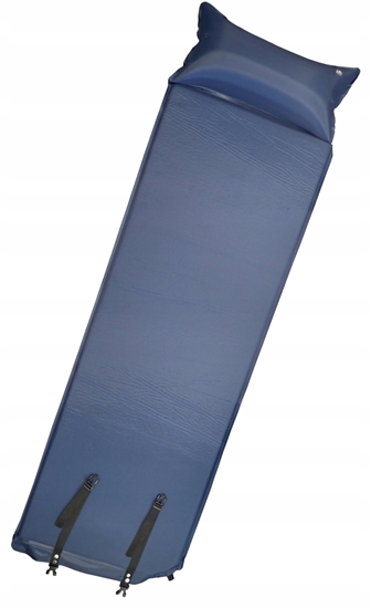 Picture of Materac Mata Karimata Turystyczna Lekka Nadmuchiwana z Poduszk KUBISPORT 186x53 cm