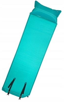 Picture of Materac Mata Karimata Turystyczna Lekka Nadmuchiwana z Poduszk KUBISPORT 186x53 cm