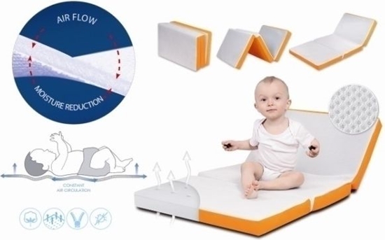 Picture of Matex Materacyk turystyczny o wymiarach 120 x 60 x 6 cm, seledynowy (MT0124)