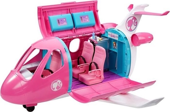 Изображение Mattel Barbie samolot + lalka Pilot GJB33
