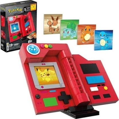 Изображение Mattel Mattel MEGA Pokémon Kanto Region Pokédex, Construction Toy