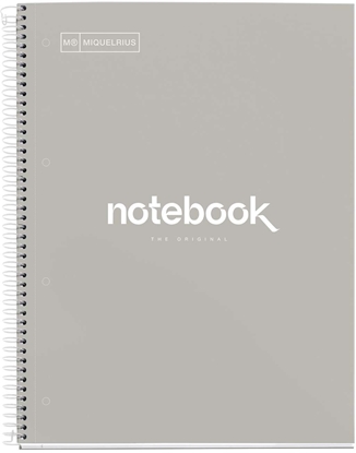 Picture of MAUL A466282 notatnik A4 80 ark. Szary