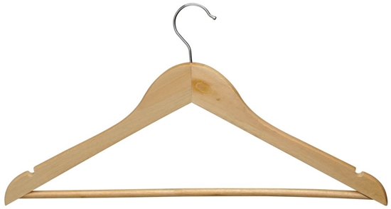 Picture of MAUL Kleiderbügel Holz, 8 St./Pack