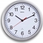 Picture of Maul MAUL Wanduhr Run weiß/silber Kunststoff 25cm inkl. Batterien