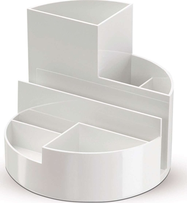 Picture of MAUL Round Box. White pojemnik na dugopisy