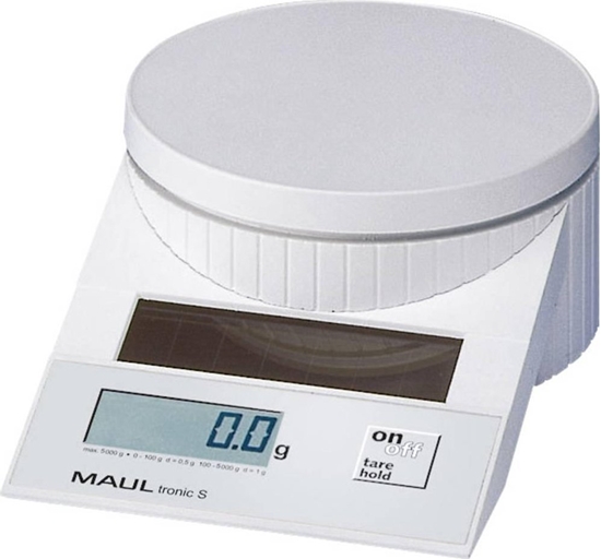 Picture of MAUL Solar Letter Scales MAULtronic S. 5000 gr. White Elektroniczna skala pocztowa Biay
