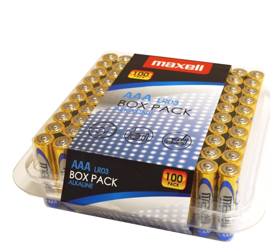 Изображение Maxell Bateria LR03 100 szt.
