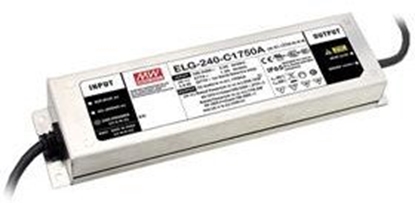 Picture of MEAN WELL ELG-240-24DA-3Y, 240 W, IP20, 100 - 305 V, 10 A, 24 V, 71 mm