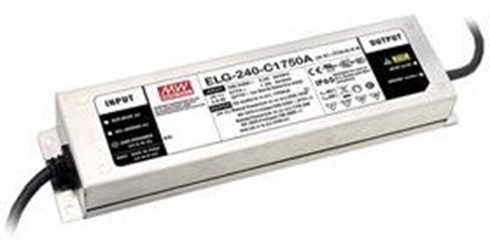Picture of MEAN WELL ELG-240-24DA-3Y, 240 W, IP20, 100 - 305 V, 10 A, 24 V, 71 mm