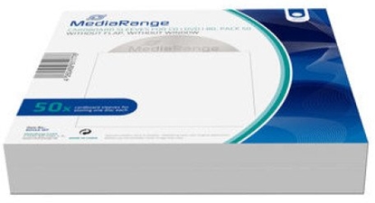 Picture of MediaRange Pappstecktaschen o.Lasche u.Sichtf.,50er-Pack,ws