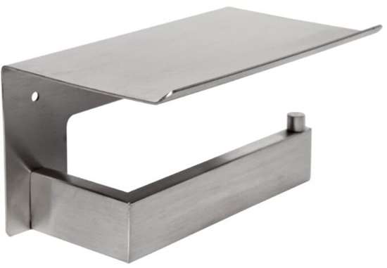 Picture of MEDICLINICS AI2005CS Tualetinio Popieriaus Laikiklis Su Lentyna, Satinas