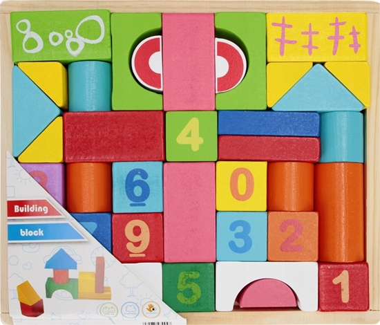 Изображение Mega Creative KLOCKI DREW KOL 24X20X4 MC FOLIA 32