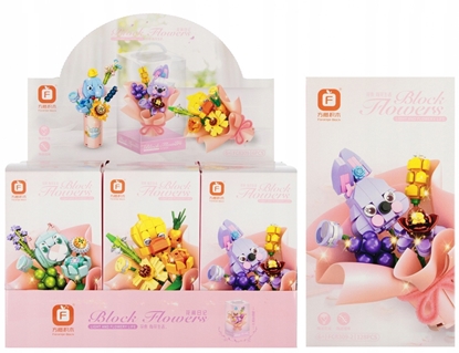 Изображение Mega Creative KLOCKI KONSTR KWIATUSZEK 8X15X8 MIX6 MC 6/108