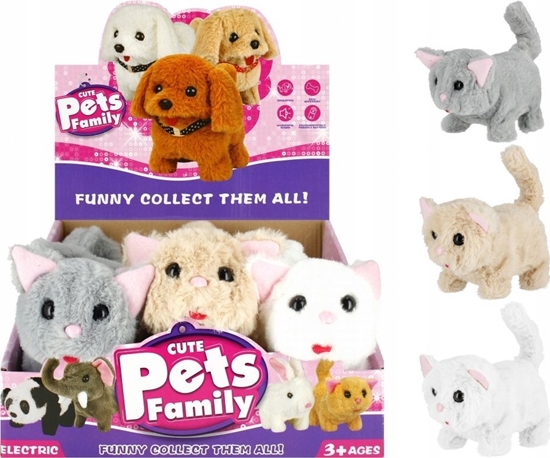 Изображение Mega Creative KOT INTERAKT B/O 13X17X15 MIX3 MC DISP 6/72