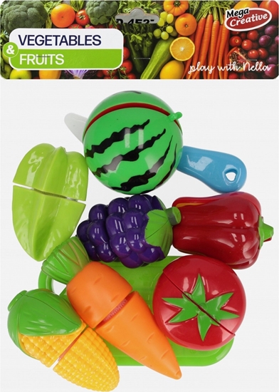 Изображение Mega Creative OWOCE/WARZYWA DO KROJ 22X26 NELLA MC NEW 48/96