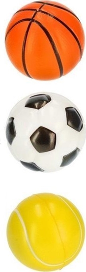 Picture of Mega Creative PILKA ANTYSTRES 7CM MIX3 SPORT MC 24/288/576