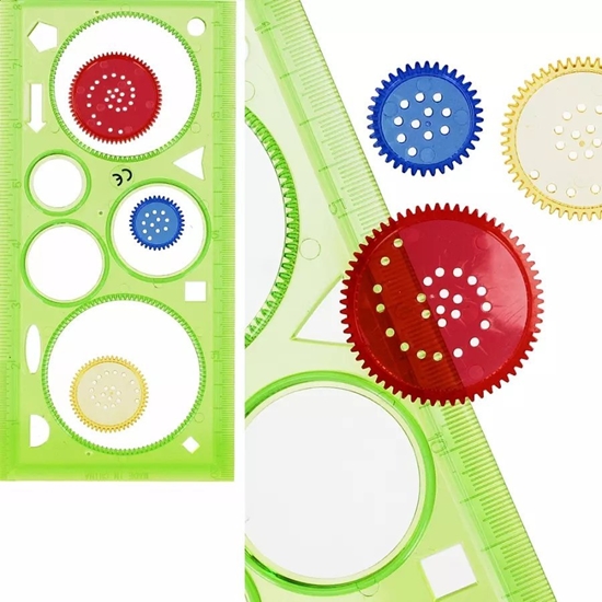 Picture of Mega Creative SZABLON KRESL SPIROGRAF 12X26 MIX MC 24/120/240