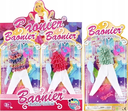 Attēls no Mega Creative UBRANKO DLA LALEK 17X35X3 MIX3 MC DISP  12/144