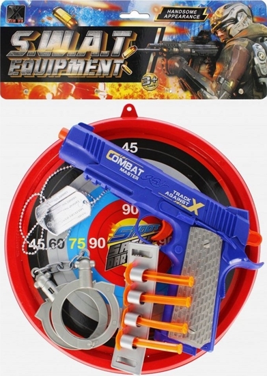 Изображение Mega Creative ZEST POLICYJNY AKC TARCZA 27X36 MC PBH 72/144