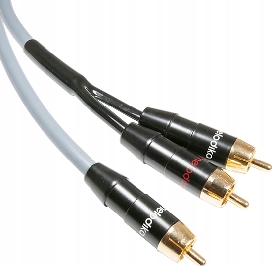 Picture of Melodika Melodika MDSWY120G Kabel do subwoofera typu Y (RCA-2xRCA) Gunmetal - 12m