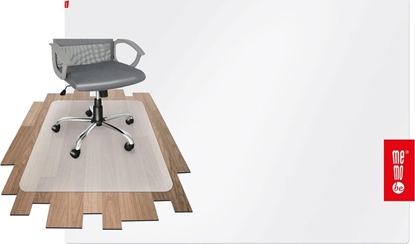 Picture of MemoBe Mata pod krzeso MemoBe 100x70cm mleczna