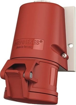 Изображение Mennekes Gniazdo Hensel 27006 nacienne 1-czciowe, 32A 4p 6h 400V, IP44, zaciski rubowe