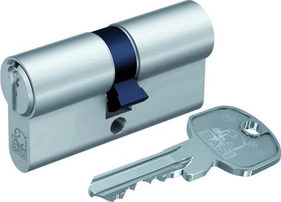 Picture of Mentor BASI 5001-1025-0033, Euro profile cylinder, Chrome colour, 3 pc(s), 326 g, 1.5 cm