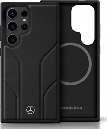 Picture of Etui Mercedes Leather Debossed Lines      MagSafe 