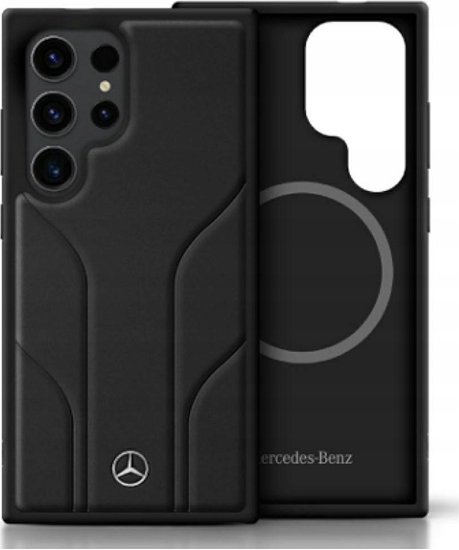 Picture of Etui Mercedes Leather Debossed Lines      MagSafe 