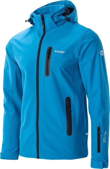 Изображение Mska kurtka przejciowa softshell membrana 10000mm Nikos II niebieska rozmiar XXL