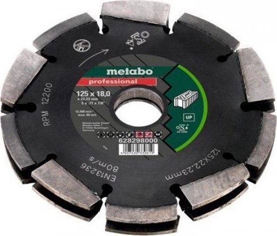 Picture of Metabo Diamond Milling Disc UP 125 x 18 x 22,23 mm
