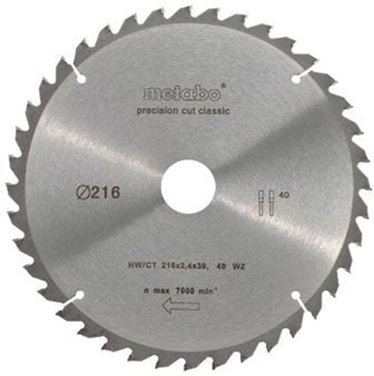 Picture of Metabo PrecisionCutClassic 216x 30, 40 WZ 5neg