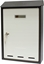 Изображение Metalplus METALPLUS Skrzynka na listy pocztowa czarno-szara