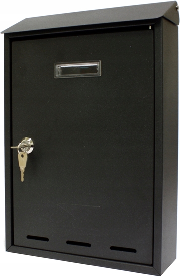 Picture of Metalplus Skrzynka na listy pocztowa czarna