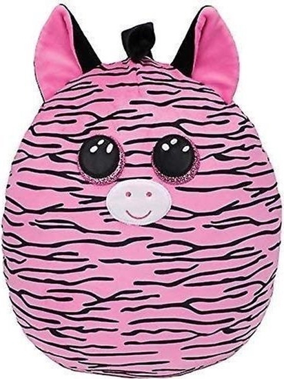 Изображение Meteor TY Squish-a-Boos róowa zebra - ZOEY, 22 cm - Medium 39294