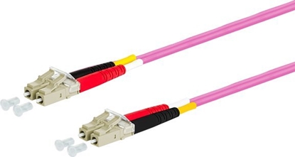 Picture of METZ CONNECT OpDAT Patchcable LC-D/LC-D OM4, 5 m