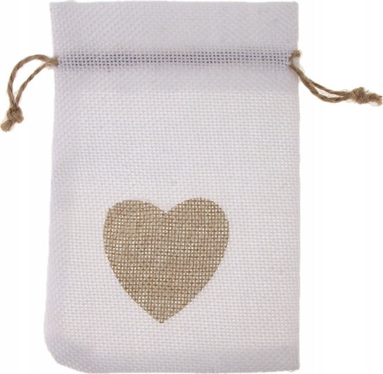 Picture of MFP paper Woreczki jutowe biae 7x10cm 6szt