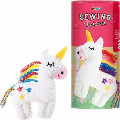 Picture of MG Zestaw kreatywny Uszyj brelok do kluczy - Jednoroec