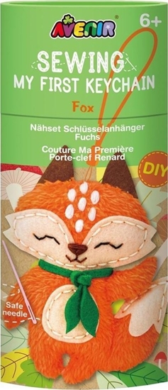 Picture of MG Zestaw kreatywny Uszyj brelok do kluczy - Lis