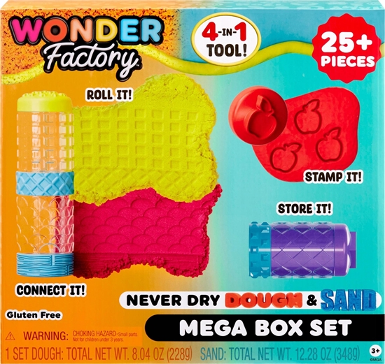 Picture of MGA Wonder Factory Never Dry Dough & Sand Mega Box Set 595298