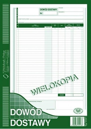 Attēls no Michalczyk i Prokop 315-1 Dowód dostawy A4 MICHALCZYK I PROKOP