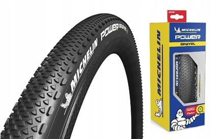 Изображение MICHELIN TIRE POWER GRAVEL Juodas V2 700X40C COMPETITION LINE KEVLAR TS TLR (263789)